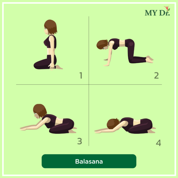 how to perform balasana