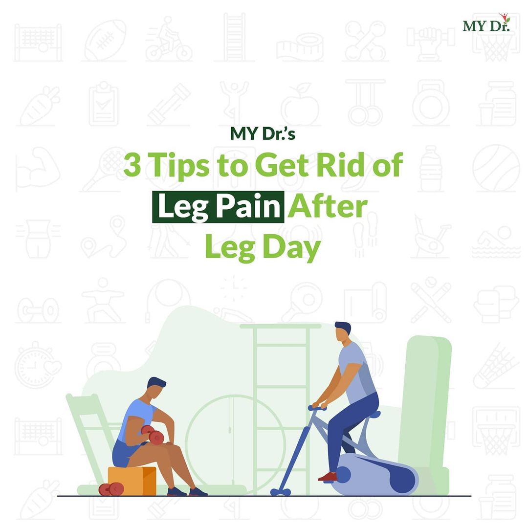 Tips to get rid of leg pain after leg day