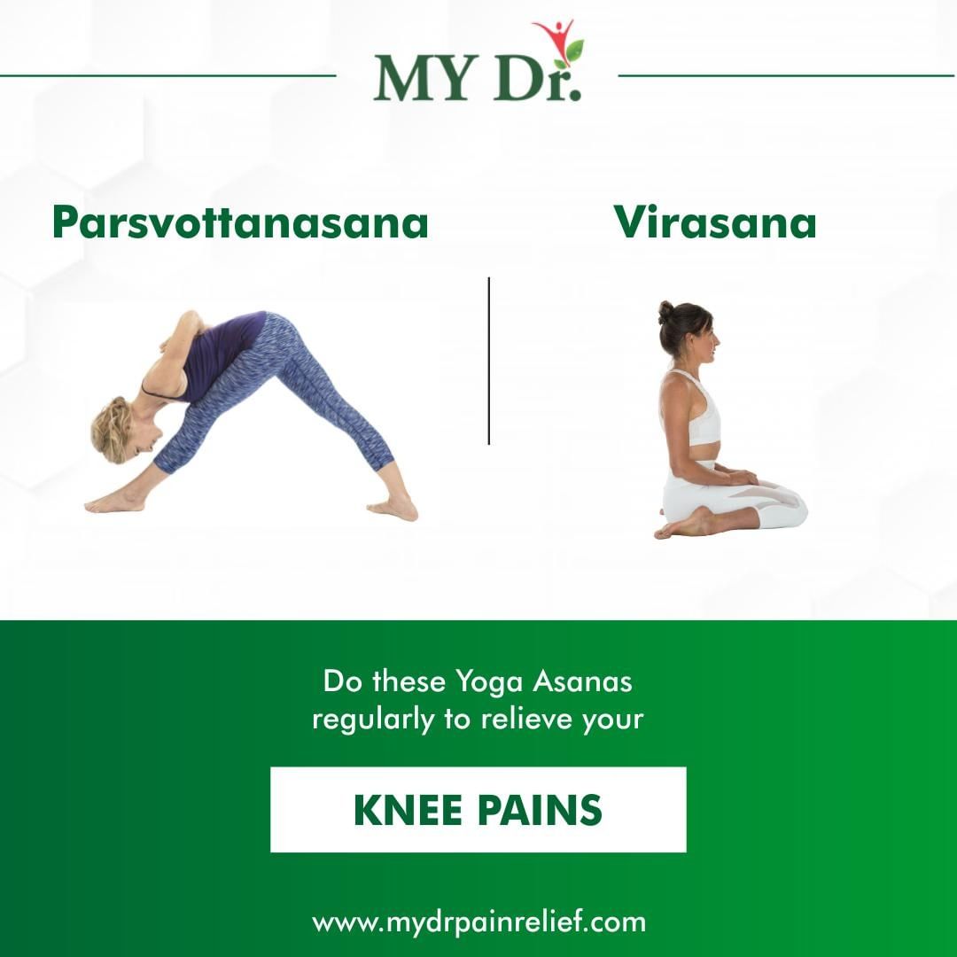 Yoga aasana for knee pain