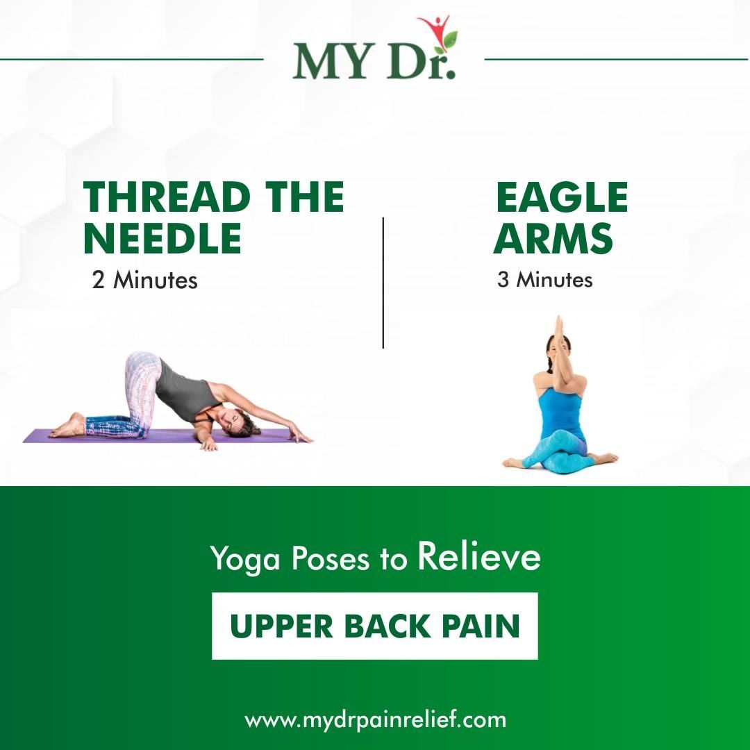 Yoga poses for upper back pain